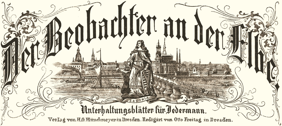 Beobachter an der Elbe