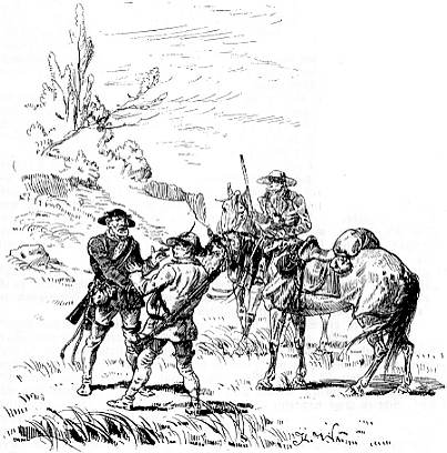 "Ist's möglich!" rief Jemmy, "hier am Devils Head einen Deutschen zu treffen!"