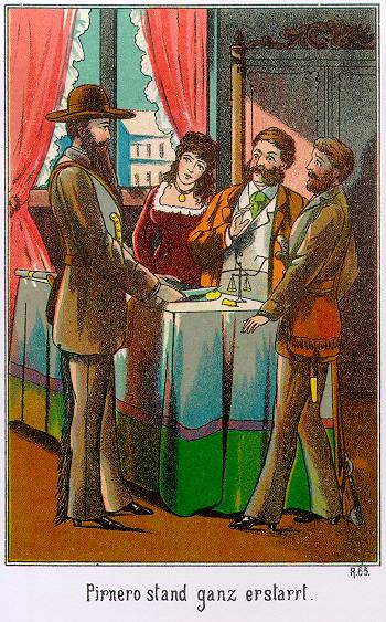 Waldröschen Illustration