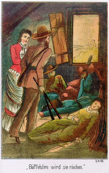 Waldröschen Illustration