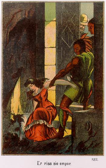 Waldröschen Illustration