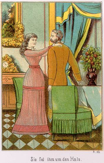 Waldröschen Illustration